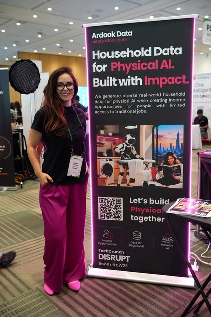 Ardook Data team at TechCrunch Disrupt 2026