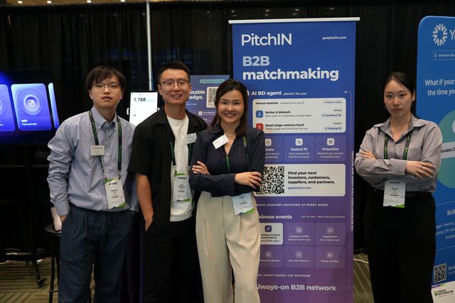 PitchIN team at TechCrunch Disrupt 2026