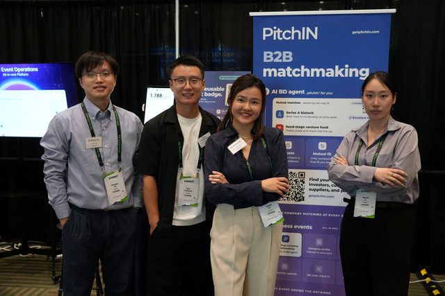 PitchIN team at TechCrunch Disrupt 2026