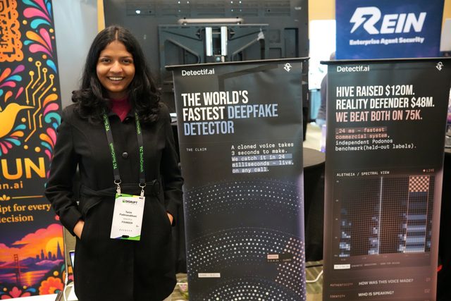 Detectif.ai team at TechCrunch Disrupt 2026