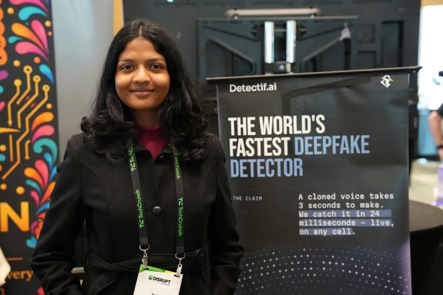 Detectif.ai team at TechCrunch Disrupt 2026