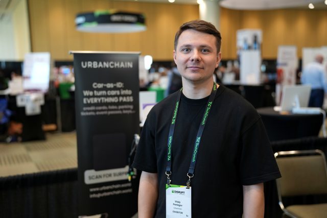 Urbanchain team at TechCrunch Disrupt 2026