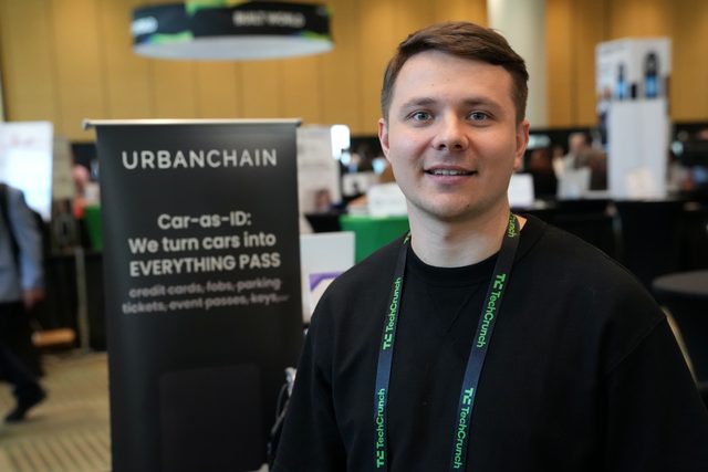 Urbanchain team at TechCrunch Disrupt 2026